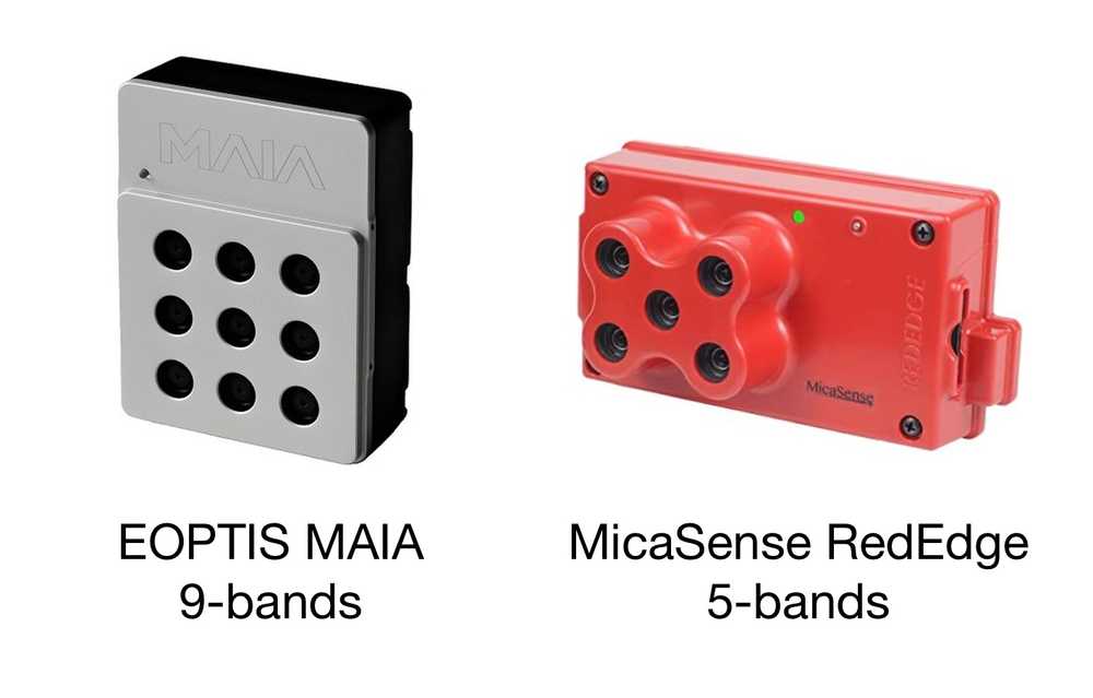 multispectral drone sensors