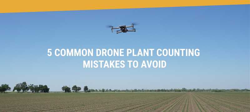 5 Common Drone Plant Counting Mistakes to Avoid